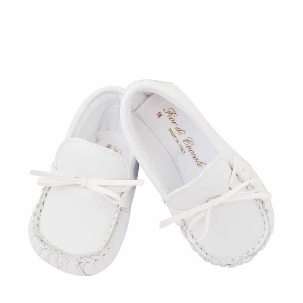 mocassini neonato battesimo