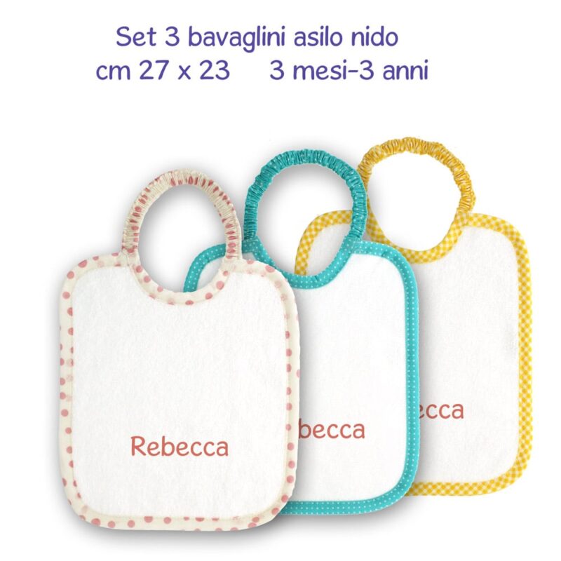 Bavaglini Personalizzati Asilo Nido Bimba