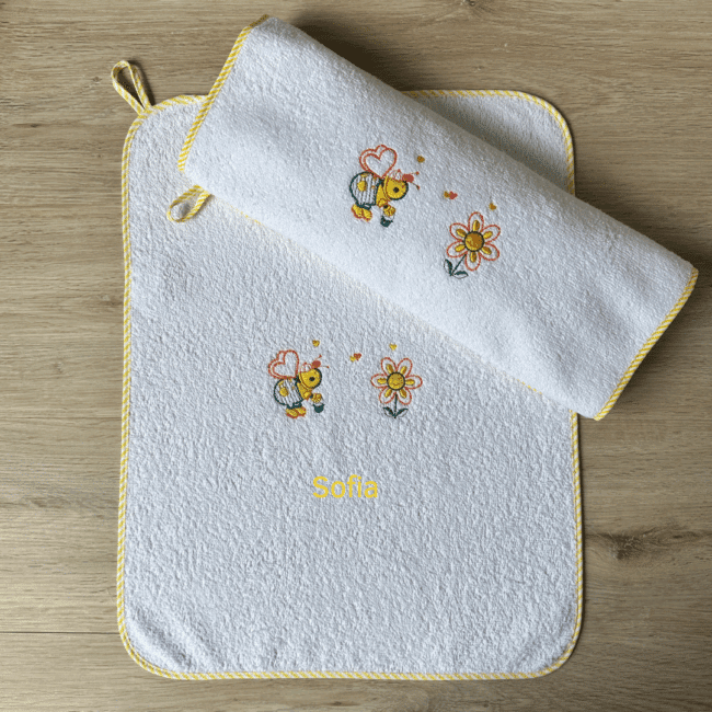 Set Asciugamani Asilo Personalizzati Apina