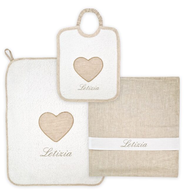 Set Asilo Personalizzato Nido Cuore
