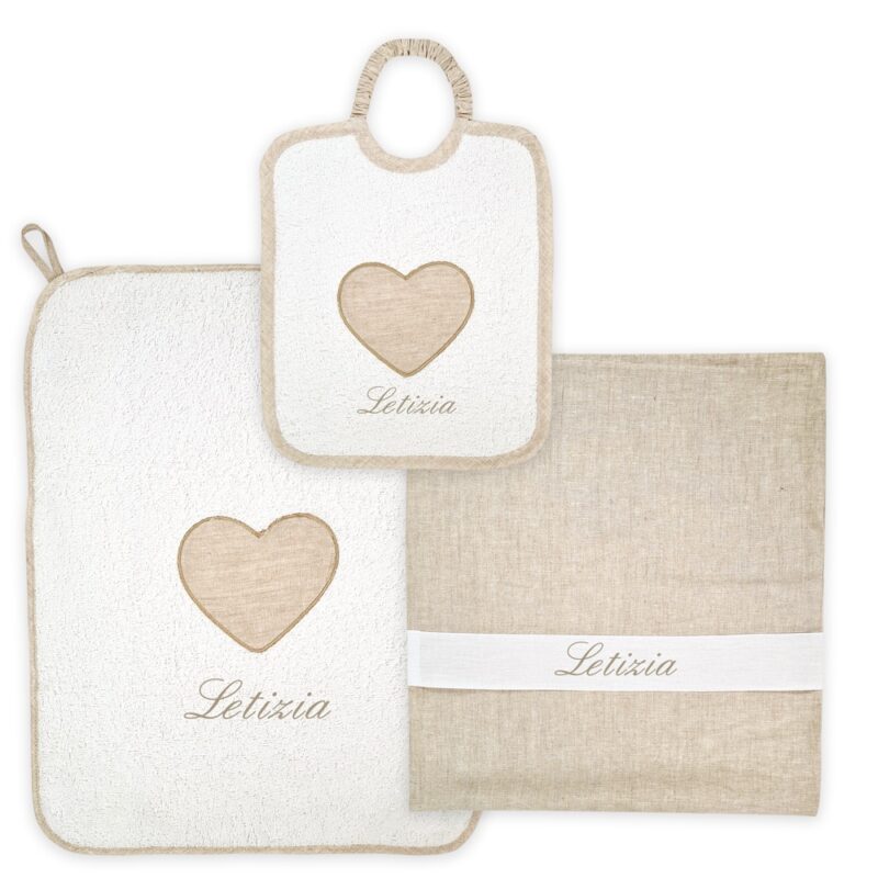 Set Asilo Personalizzato Nido Cuore