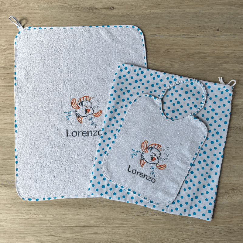 Set Asilo Nido Personalizzato Pesciolino
