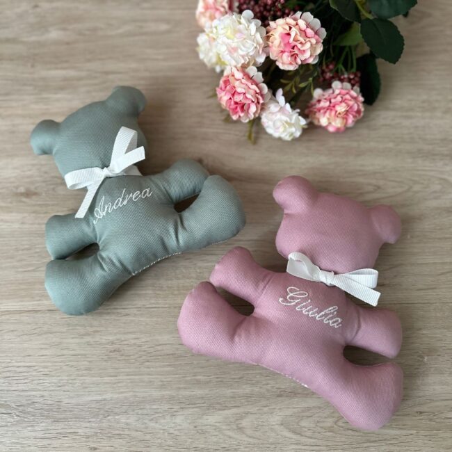 Dou dou Personalizzato Orsetto Coccole Piquet