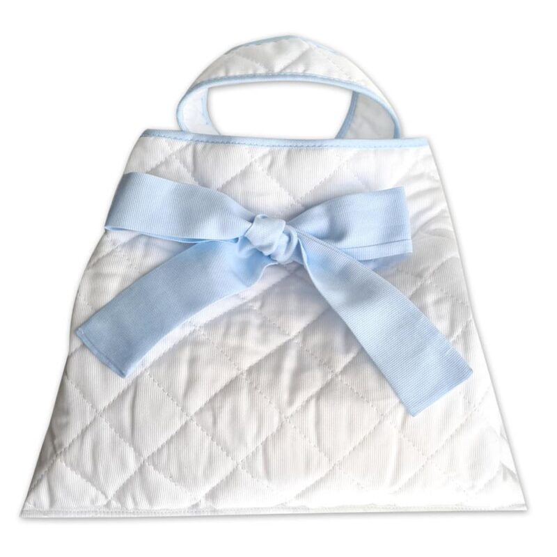 Borsa Beauty Case Personalizzata Neonato Bco-Azzurro - immagine 3
