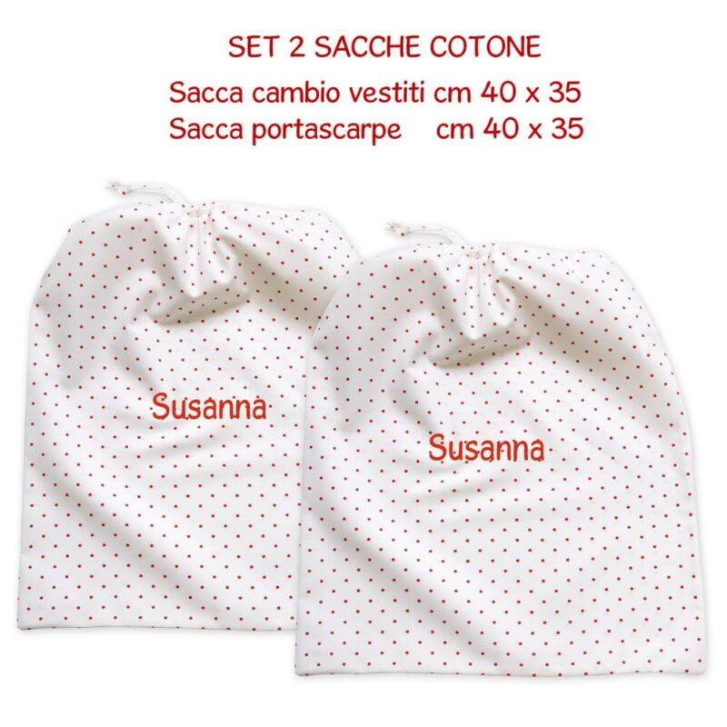 Sacche Asilo Personalizzate Sweet Cake - immagine 2