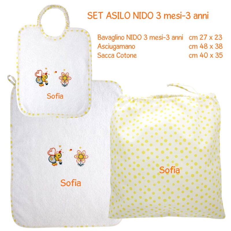 Set Asilo Personalizzato Nido Apina - immagine 2