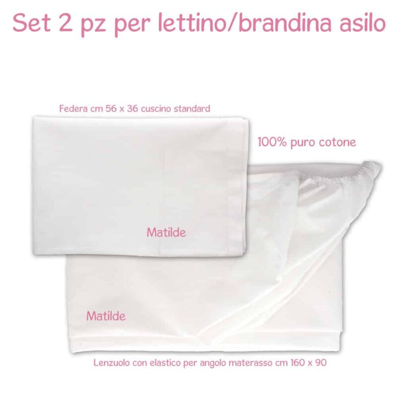 Set asilo personalizzato Nido Farfalla - immagine 8