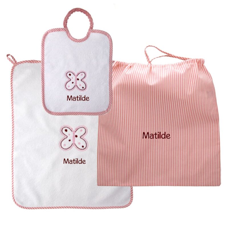 Set Asilo Personalizzato Materna Farfalla