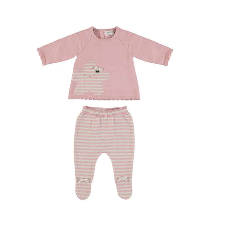 Completino bimba Mayoral due pezzi in maglia - Coccole Store