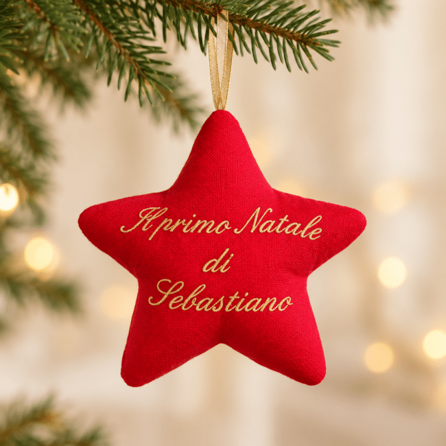 Stellina Personalizzata Il mio Primo Natale