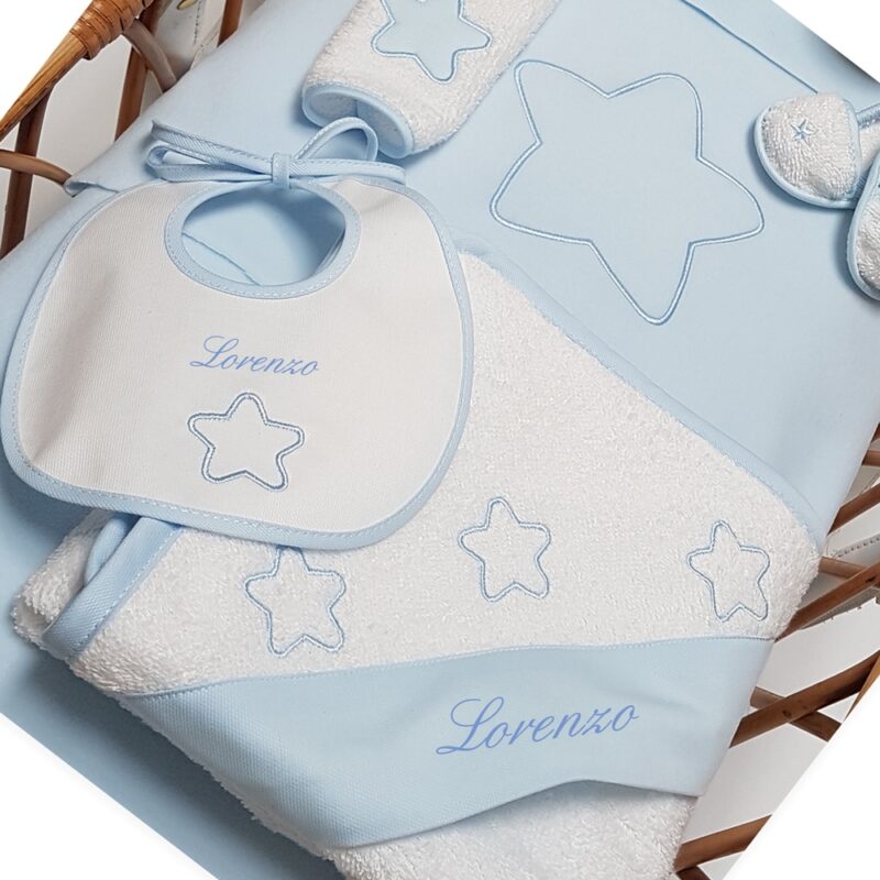 Corredino Personalizzato Stellina Azzurro