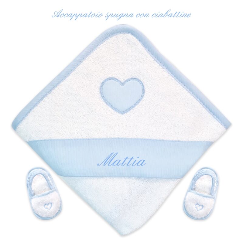 Accappatoio Personalizzato Cuore