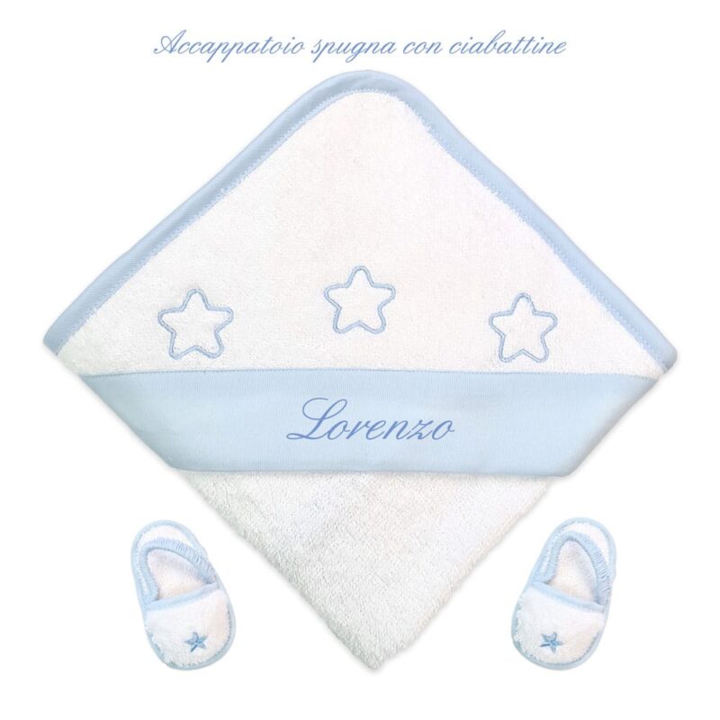 Accappatoio Personalizzato stelline