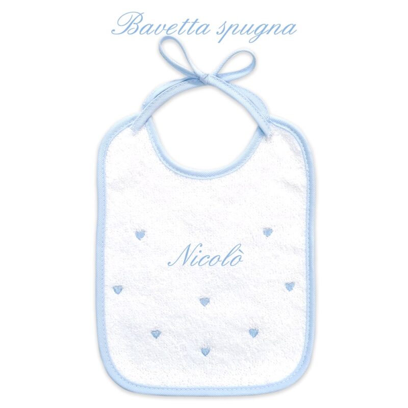 Corredino Personalizzato Cuoricini Azzurro - immagine 5
