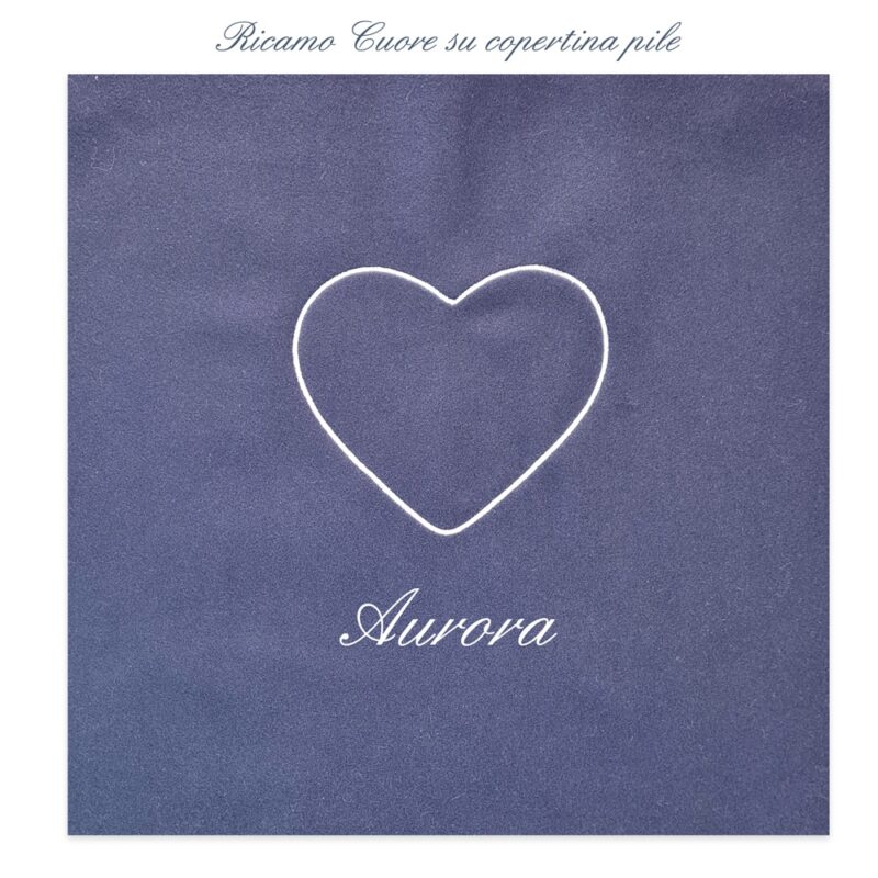 Corredino Personalizzato Cuoricini Blu - immagine 11
