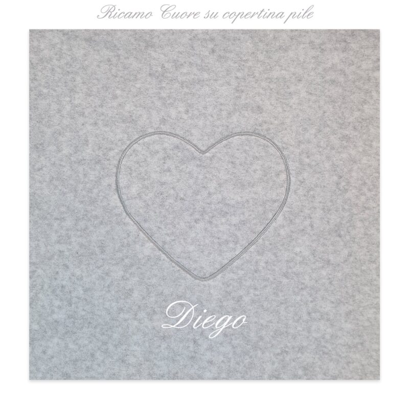 Corredino Personalizzato Cuoricini Grigio - immagine 11