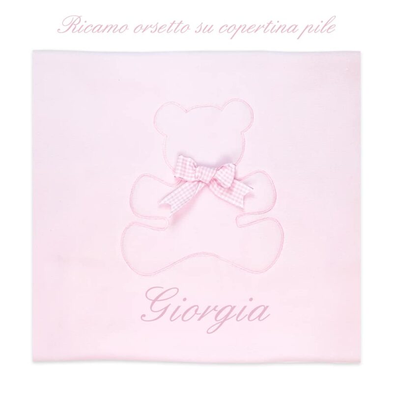 Corredino Personalizzato Orsetto Rosa - immagine 13