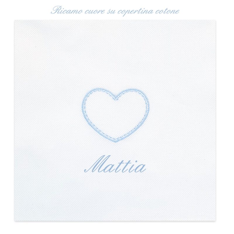 Corredino Personalizzato Cuore Azzurro - immagine 13