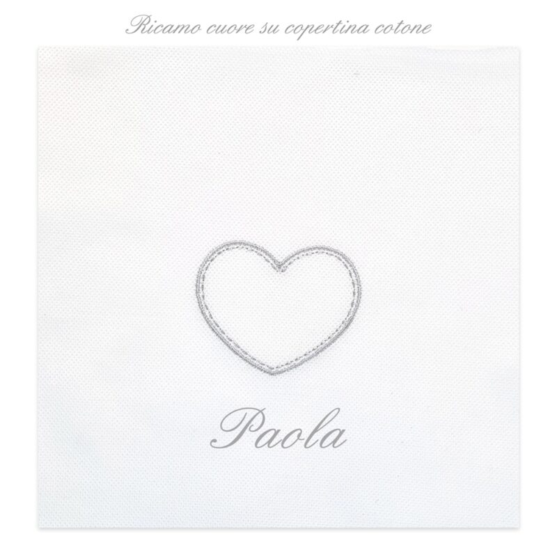Corredino Personalizzato Cuore Grigio - immagine 13