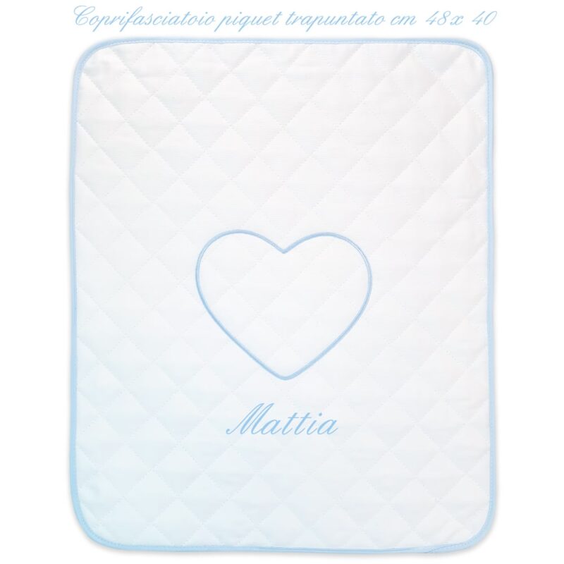 Corredino Personalizzato Cuore Azzurro - immagine 9