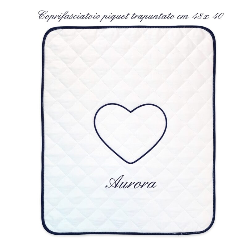 Corredino Personalizzato Cuoricini Blu - immagine 9