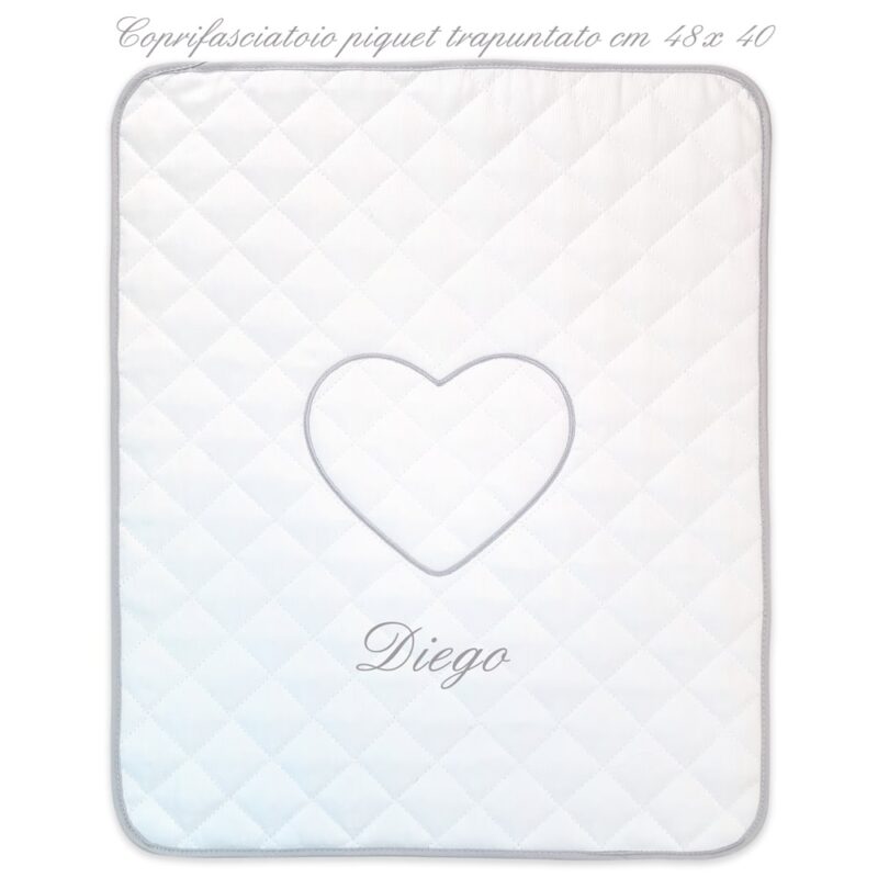 Corredino Personalizzato Cuoricini Grigio - immagine 9