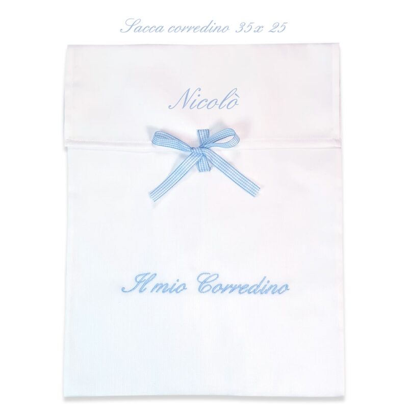 Corredino Personalizzato Cuoricini Azzurro - immagine 6