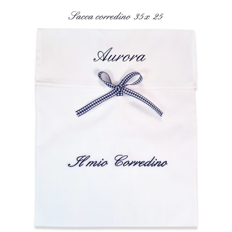 Corredino Personalizzato Cuoricini Blu - immagine 6