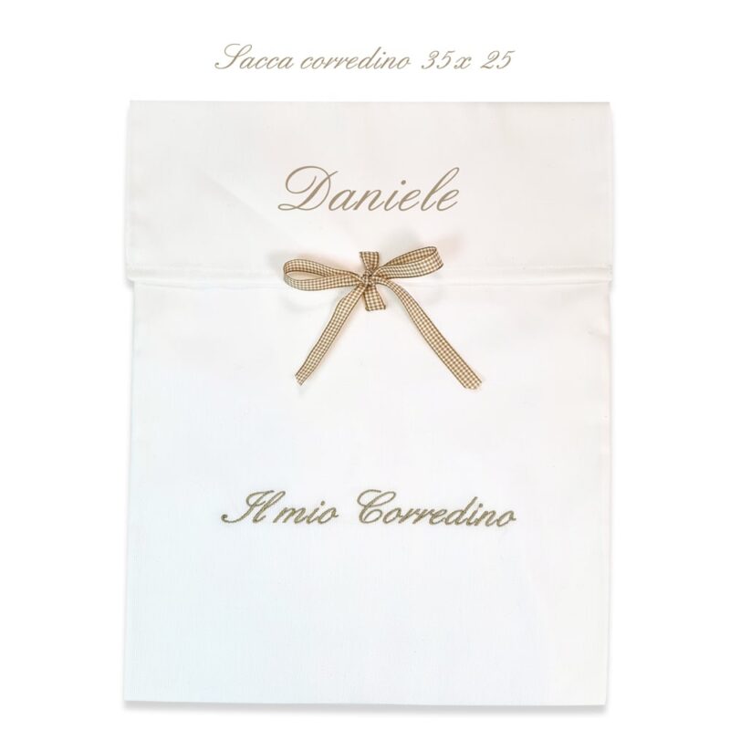Corredino Personalizzato angioletto Ecru - immagine 6