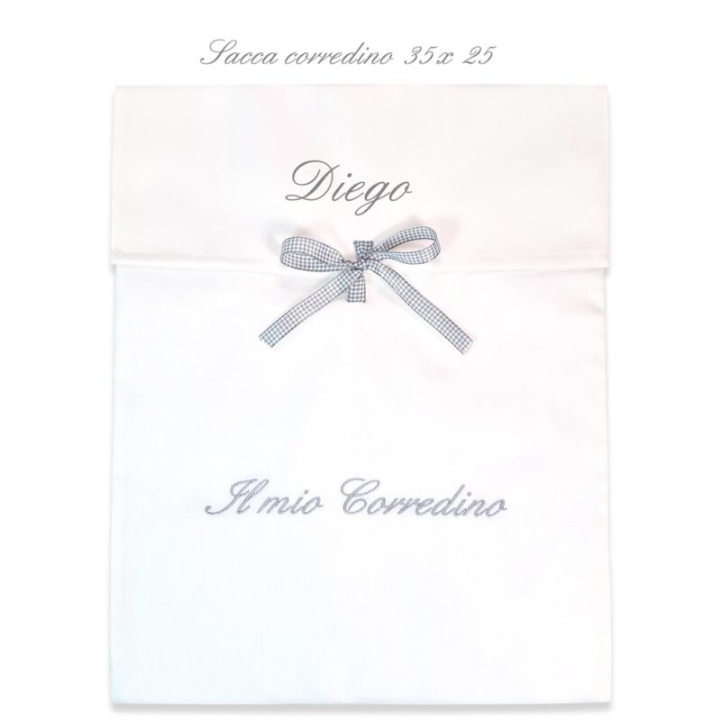 Corredino Personalizzato Cuoricini Grigio - immagine 6