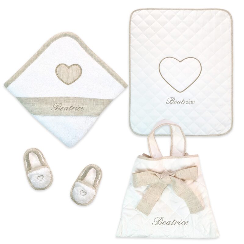 Corredino Personalizzato Bagnetto Cuore