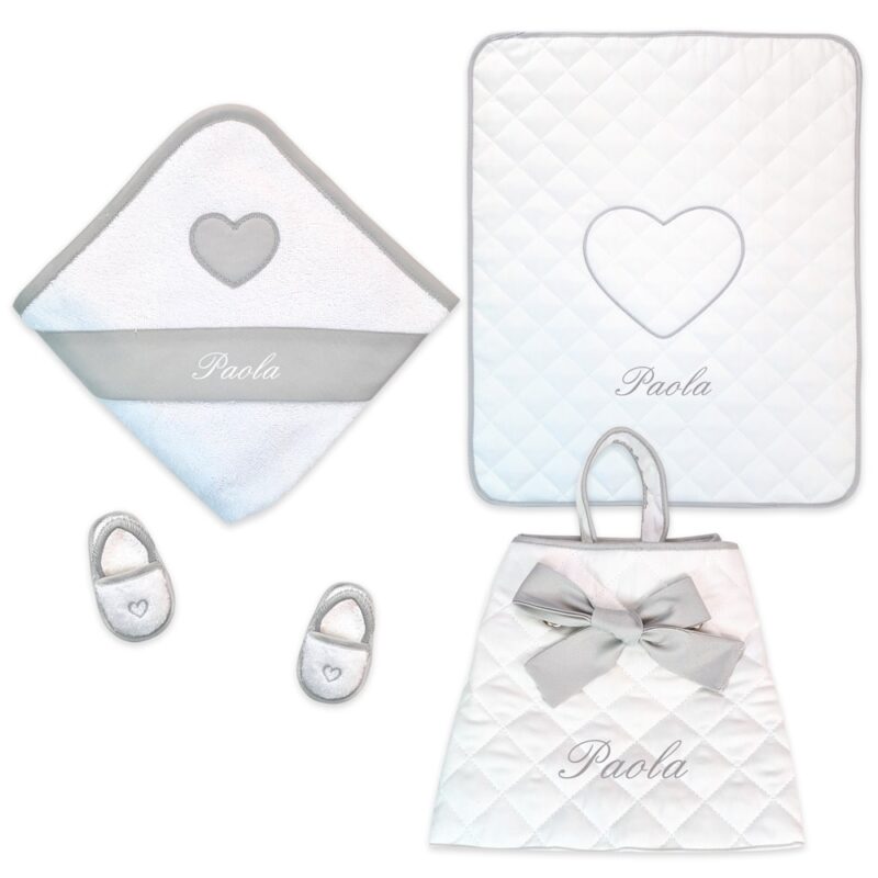 Corredino Personalizzato Bagnetto Cuore