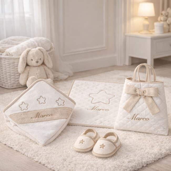 Corredino Personalizzato Bagnetto Stellina - 3 pezzi