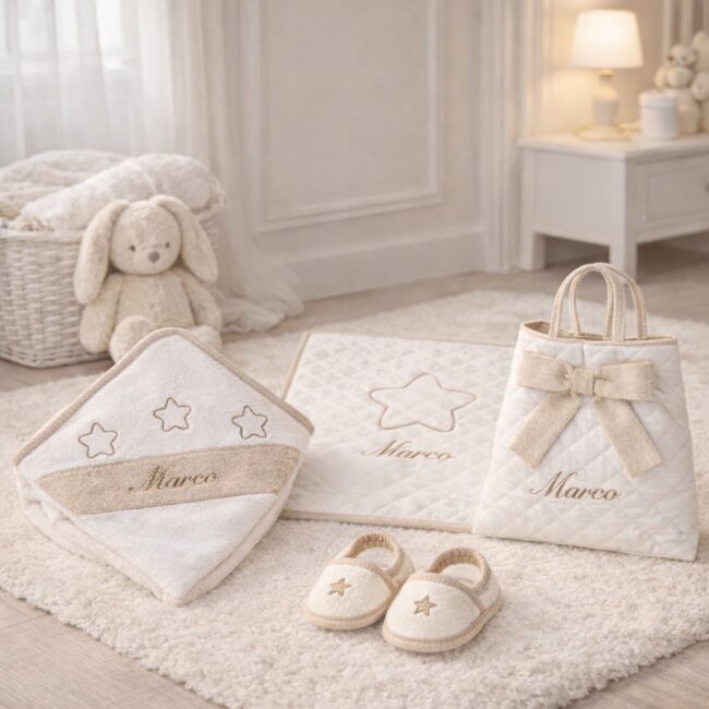 Corredino Personalizzato Bagnetto Stellina - 3 pezzi