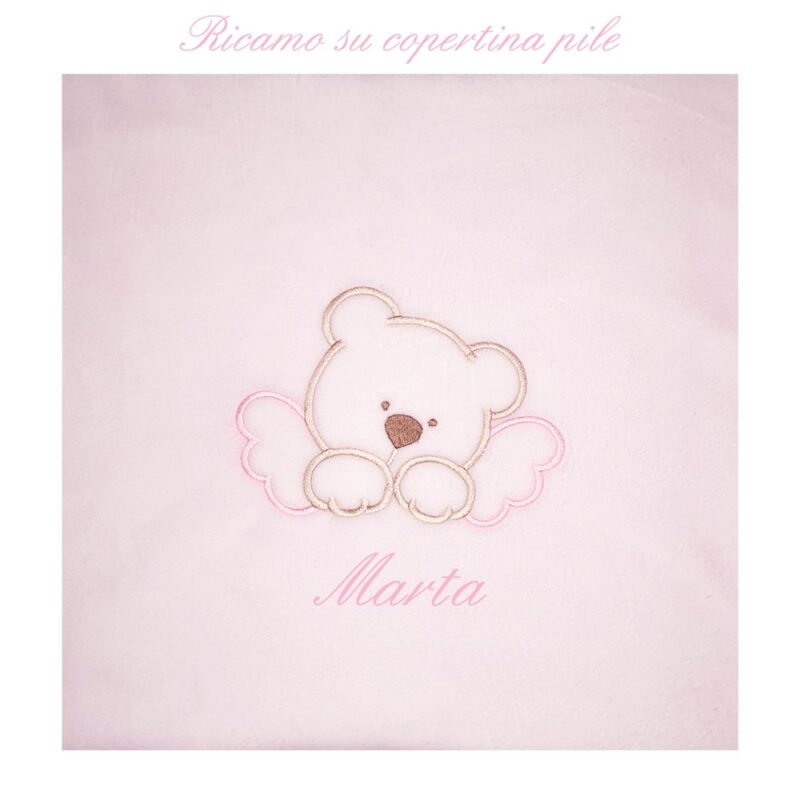 Corredino Personalizzato angioletto Rosa - immagine 11