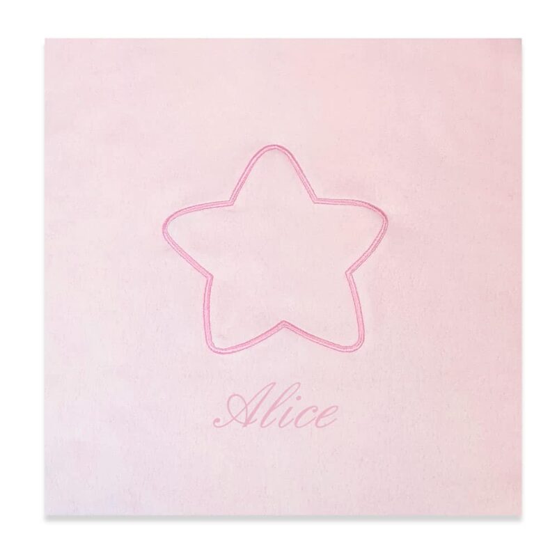 Copertina personalizzata Pile stella in cinque colori