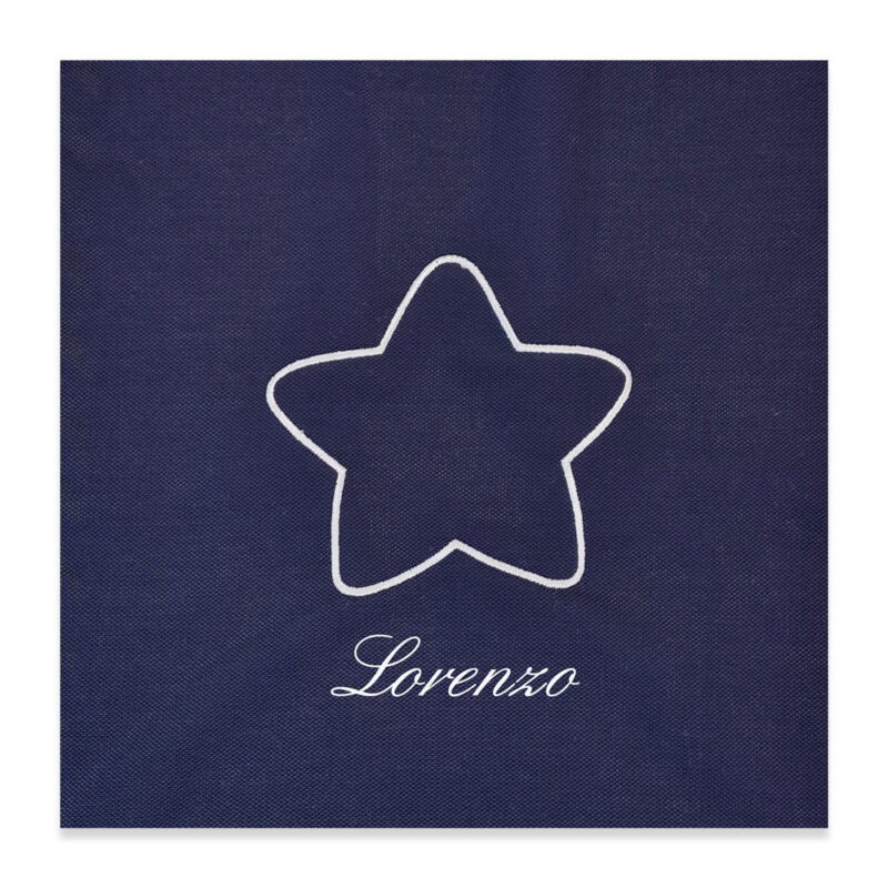 Copertina personalizzata Cotone Stellina in cinque colori - immagine 4