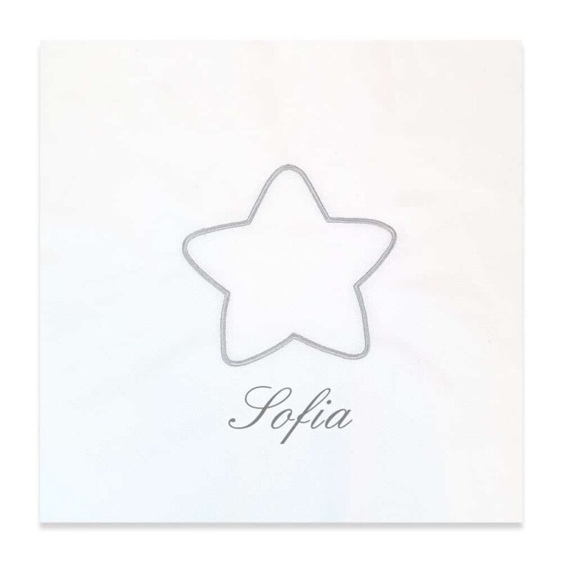 Copertina personalizzata Cotone Stellina in cinque colori - immagine 5
