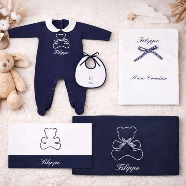 Corredino Personalizzato Nanna Orsetto 5 pezzi