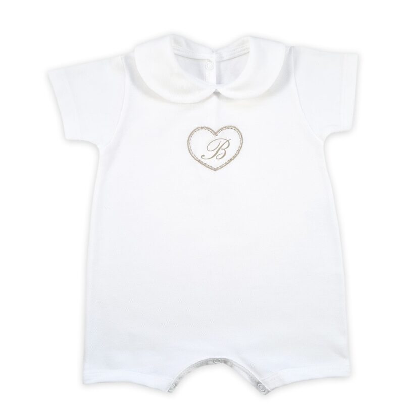 Pagliaccetto Personalizzato Neonato Cuore