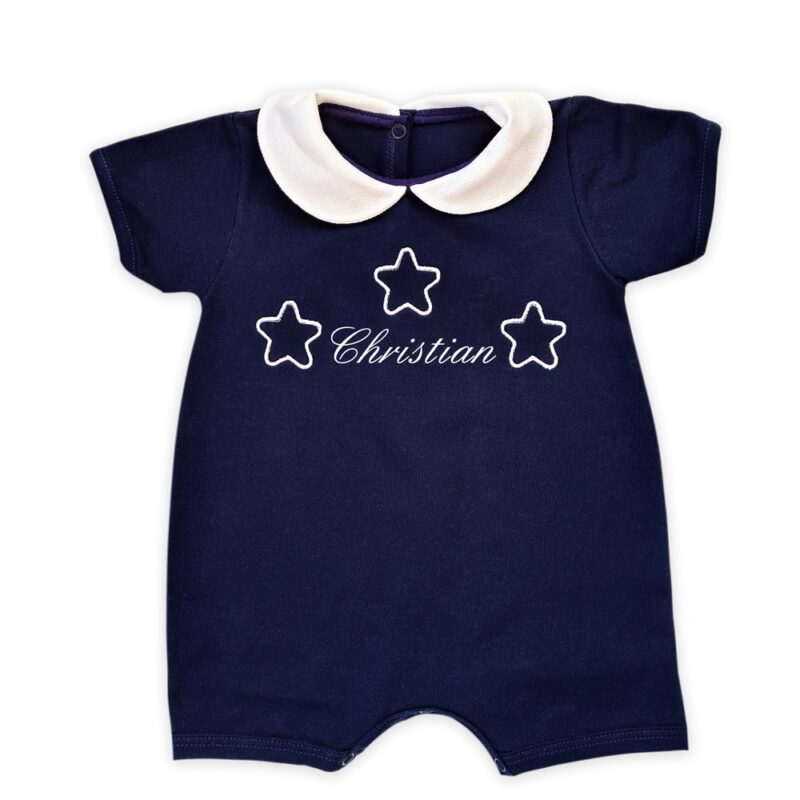 Pagliaccetto Personalizzato Neonato Stelline