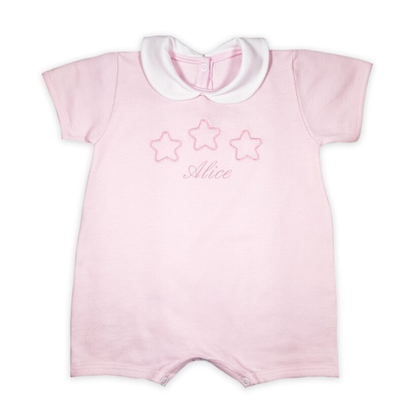 Pagliaccetto Personalizzato Neonato con Stelline - immagine 4