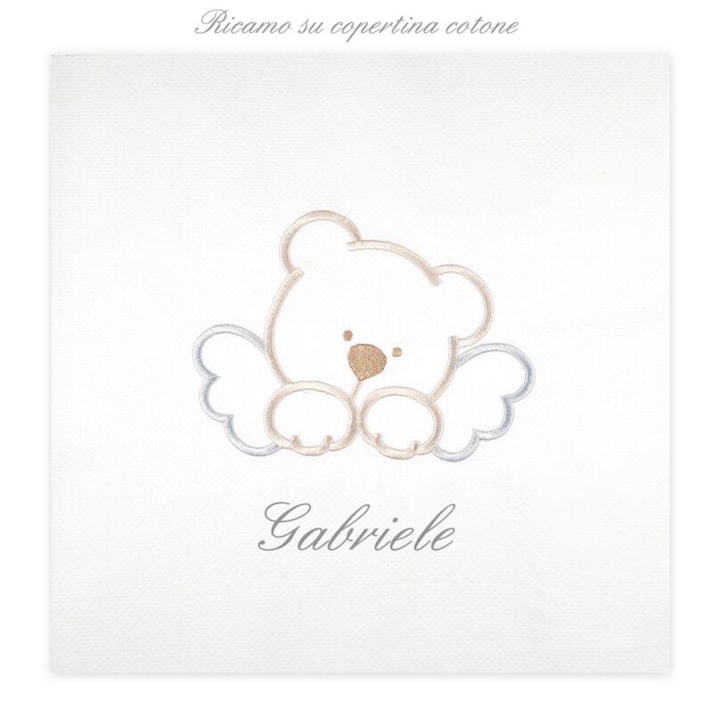 Corredino Personalizzato angioletto Grigio - immagine 11