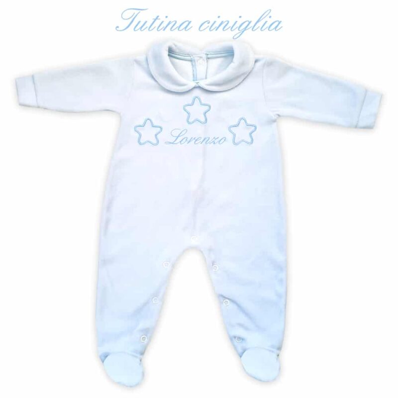 Corredino Personalizzato Stellina Azzurro - immagine 3