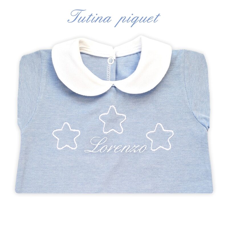 Corredino Personalizzato Stellina Azzurro - immagine 4