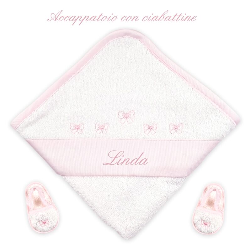 Corredino Personalizzato Fiocchetti Rosa - immagine 9