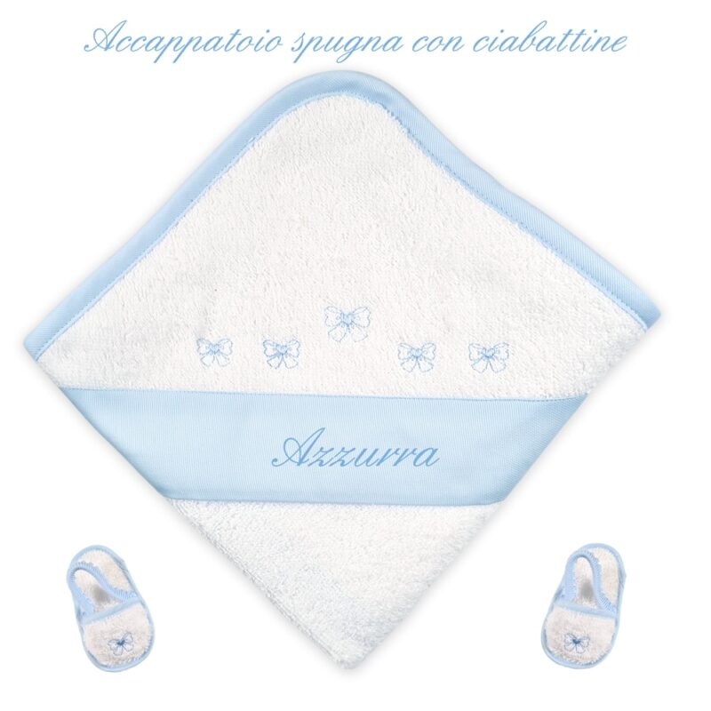 Corredino Personalizzato Fiocchetti Azzurro - immagine 10