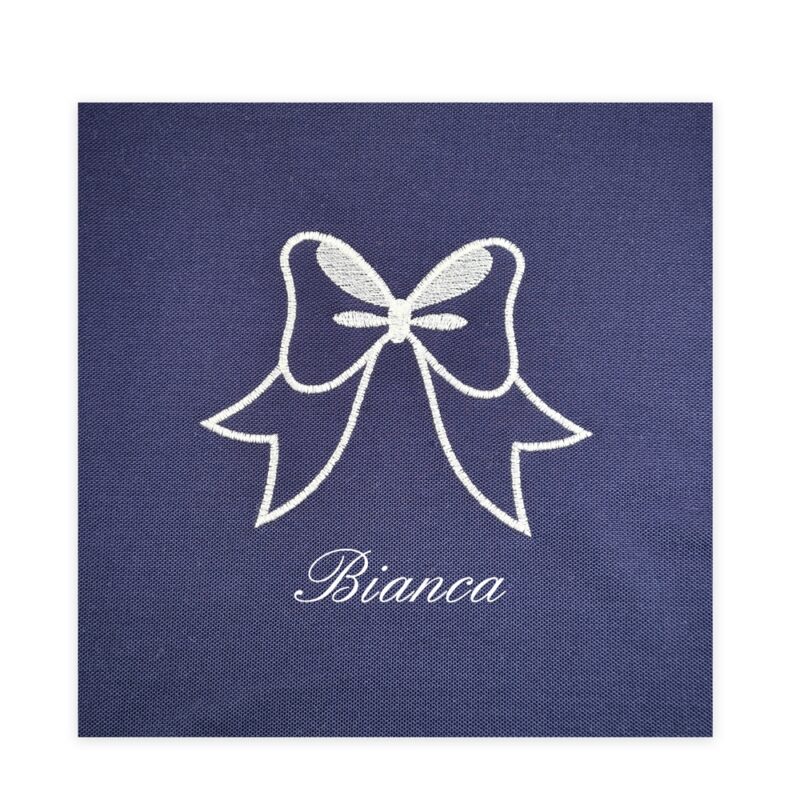 Copertina personalizzata Cotone Fiocco in cinque colori