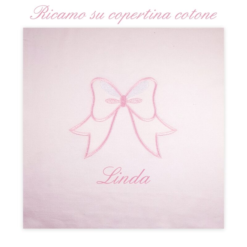 Corredino Personalizzato Fiocchetti Rosa - immagine 15