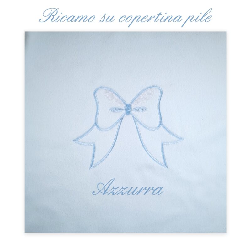 Corredino Personalizzato Fiocchetti Azzurro - immagine 13